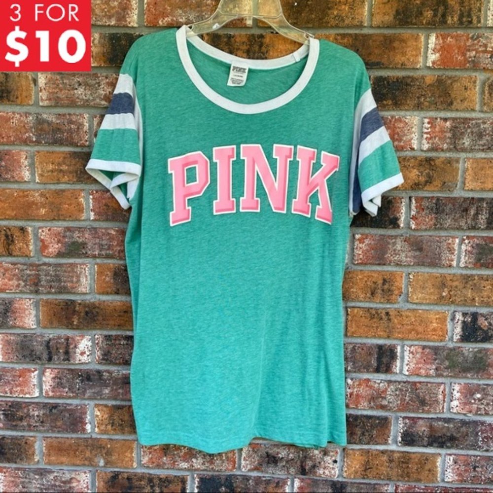 ❤️‍🔥3 For $10❤️‍🔥 PINK Victoria's Secret Campus Tee Shirt